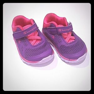 Champion sneakers.